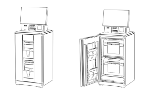 Printer Cabinet CAB10-DX100