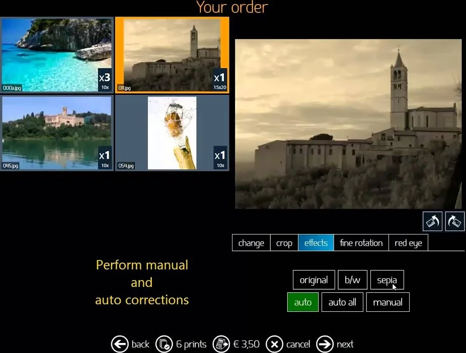 DiLand Kiosk software